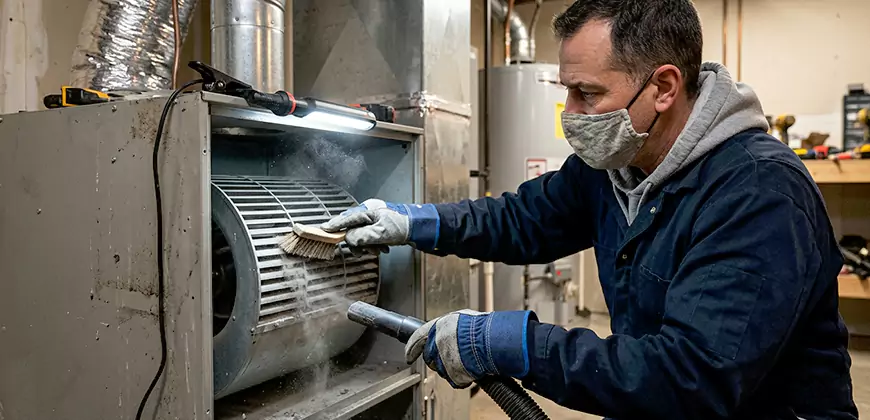 Commercial Vent Decontamination in Fort Worth